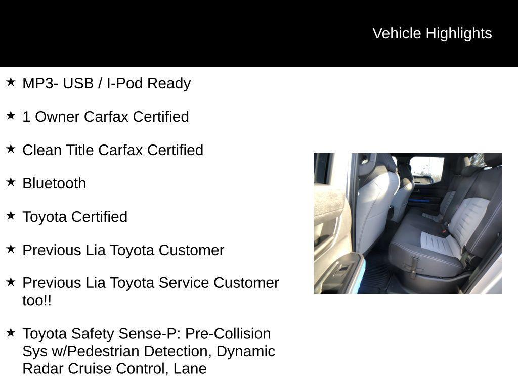 used 2025 Toyota Tacoma car, priced at $43,995