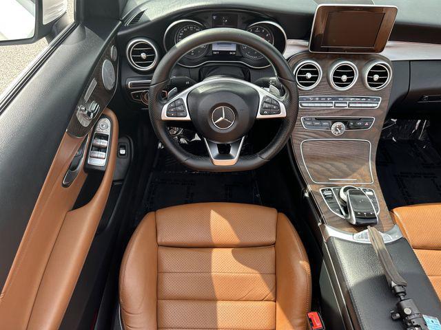 used 2018 Mercedes-Benz C-Class car, priced at $26,732