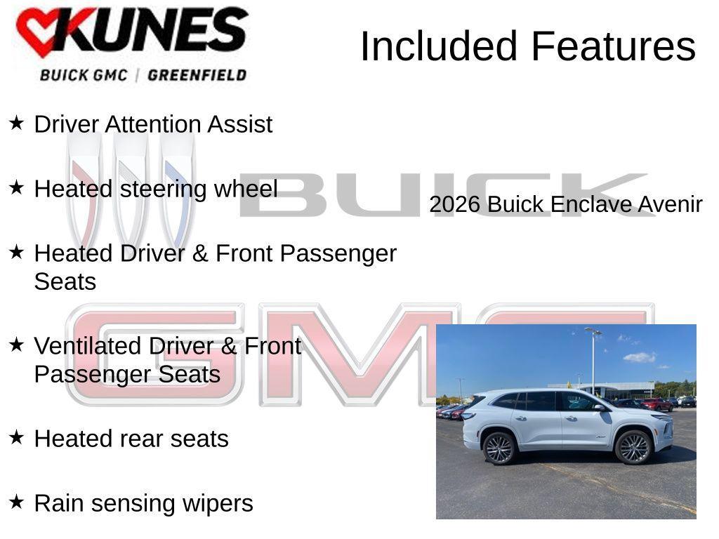 new 2026 Buick Enclave car, priced at $61,112