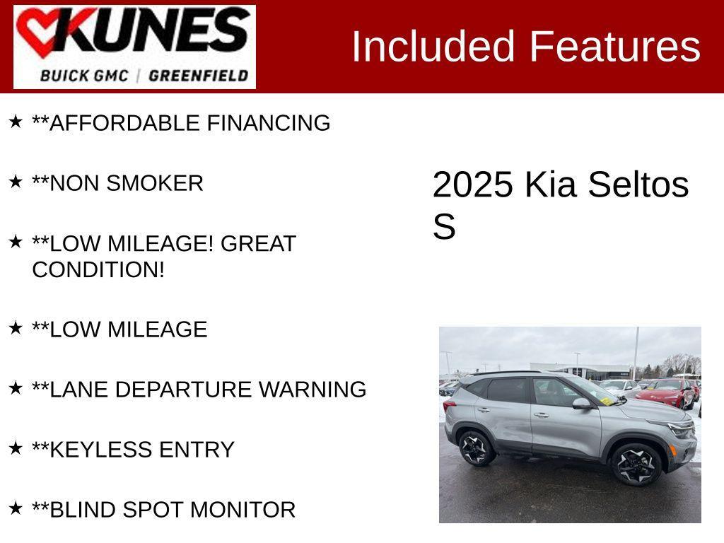 used 2025 Kia Seltos car, priced at $20,799