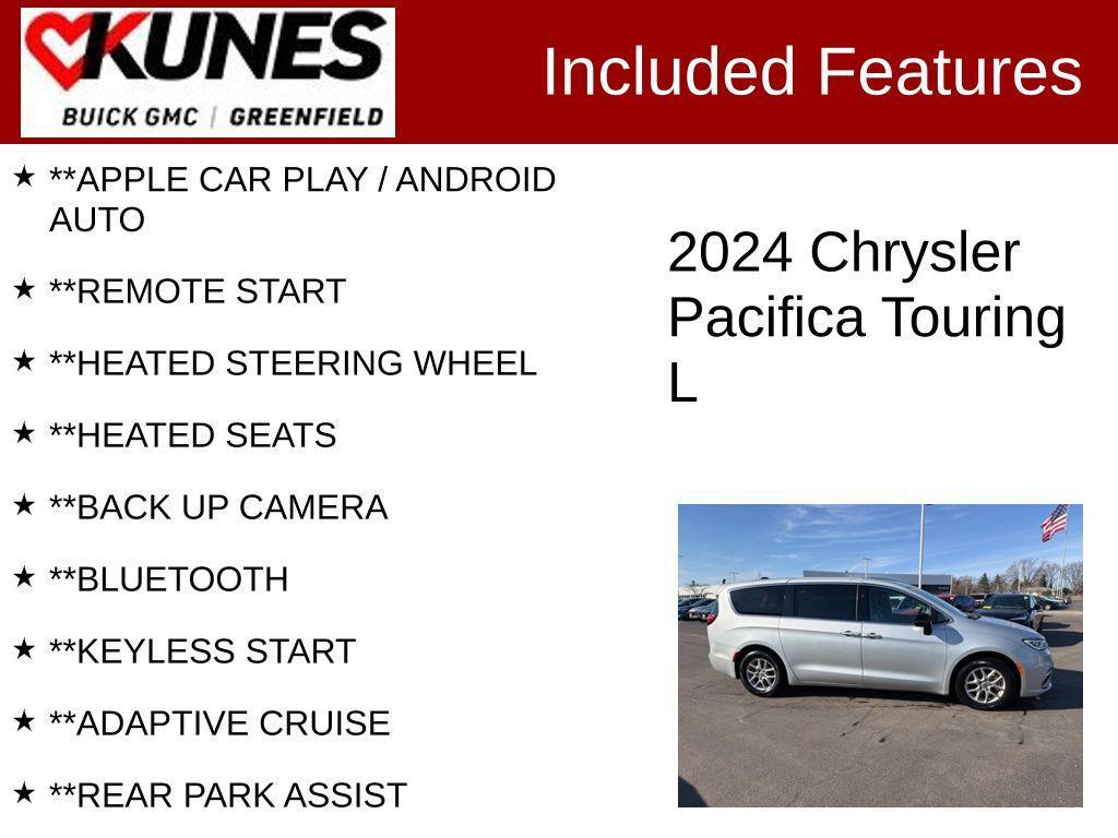 used 2024 Chrysler Pacifica car, priced at $25,799