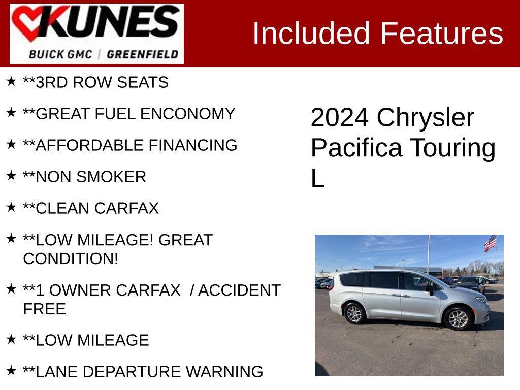used 2024 Chrysler Pacifica car, priced at $25,799