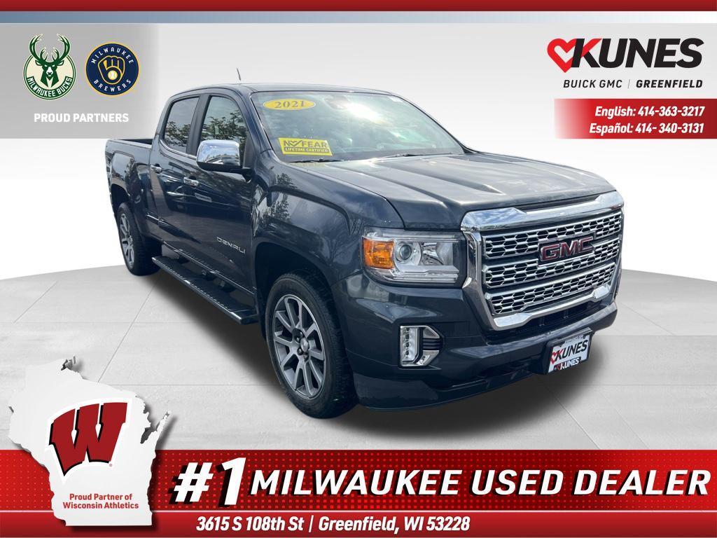 used 2021 GMC Canyon car, priced at $30,632