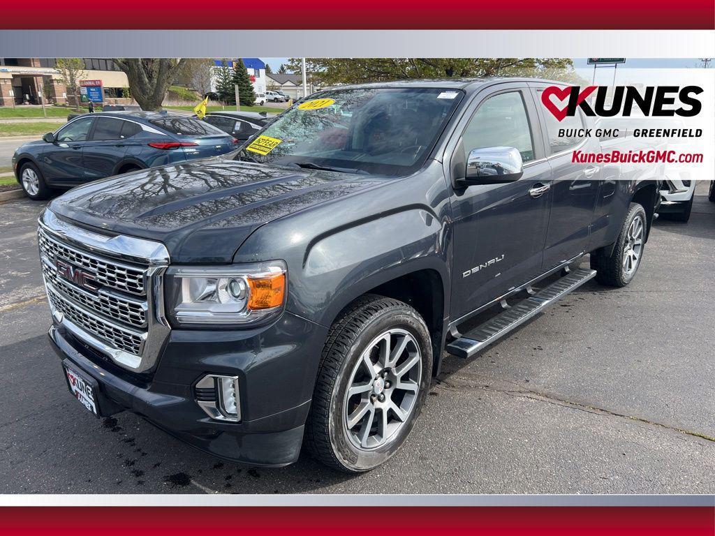 used 2021 GMC Canyon car, priced at $30,632
