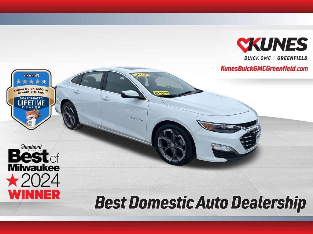 used 2023 Chevrolet Malibu car, priced at $16,299