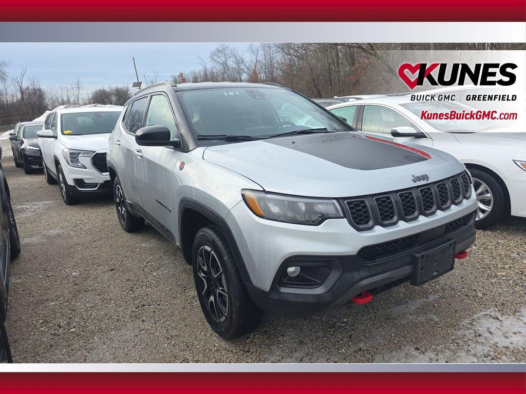 used 2024 Jeep Compass car, priced at $21,601