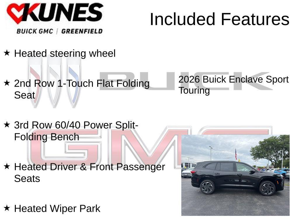 new 2026 Buick Enclave car, priced at $51,129