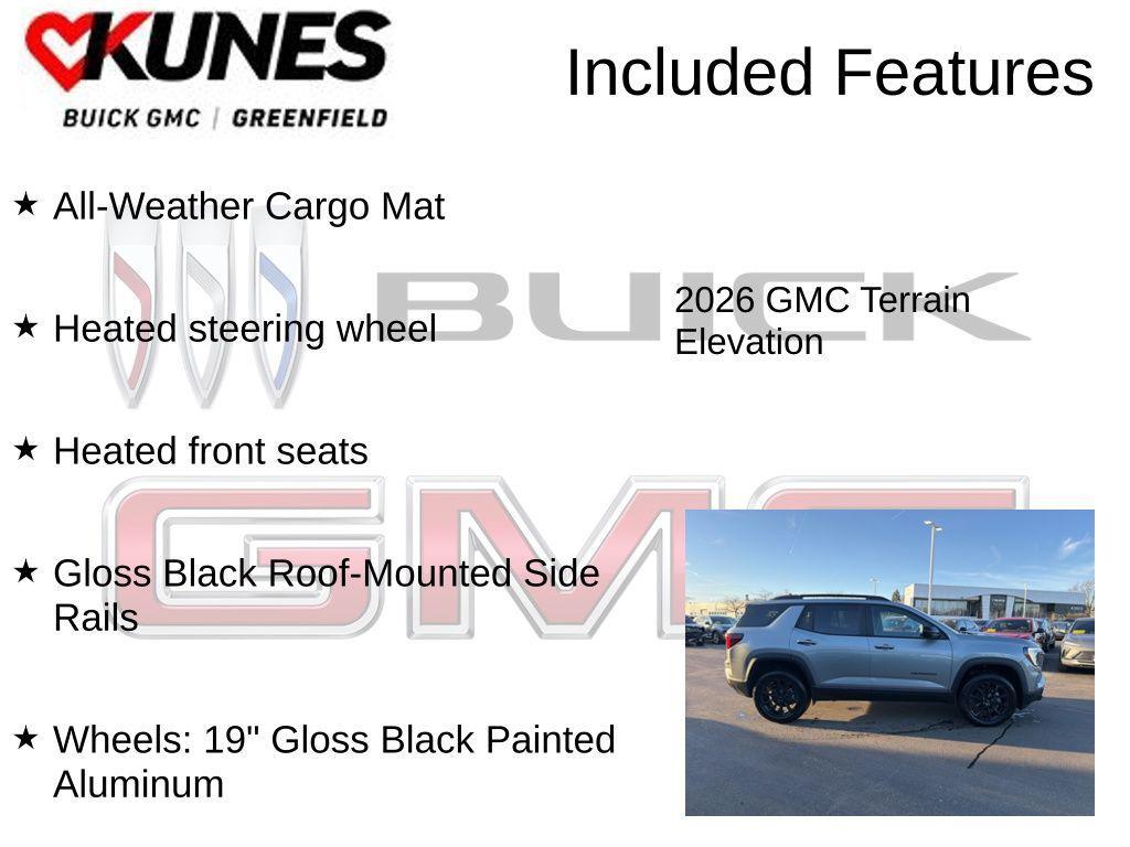 new 2026 GMC Terrain car, priced at $33,795