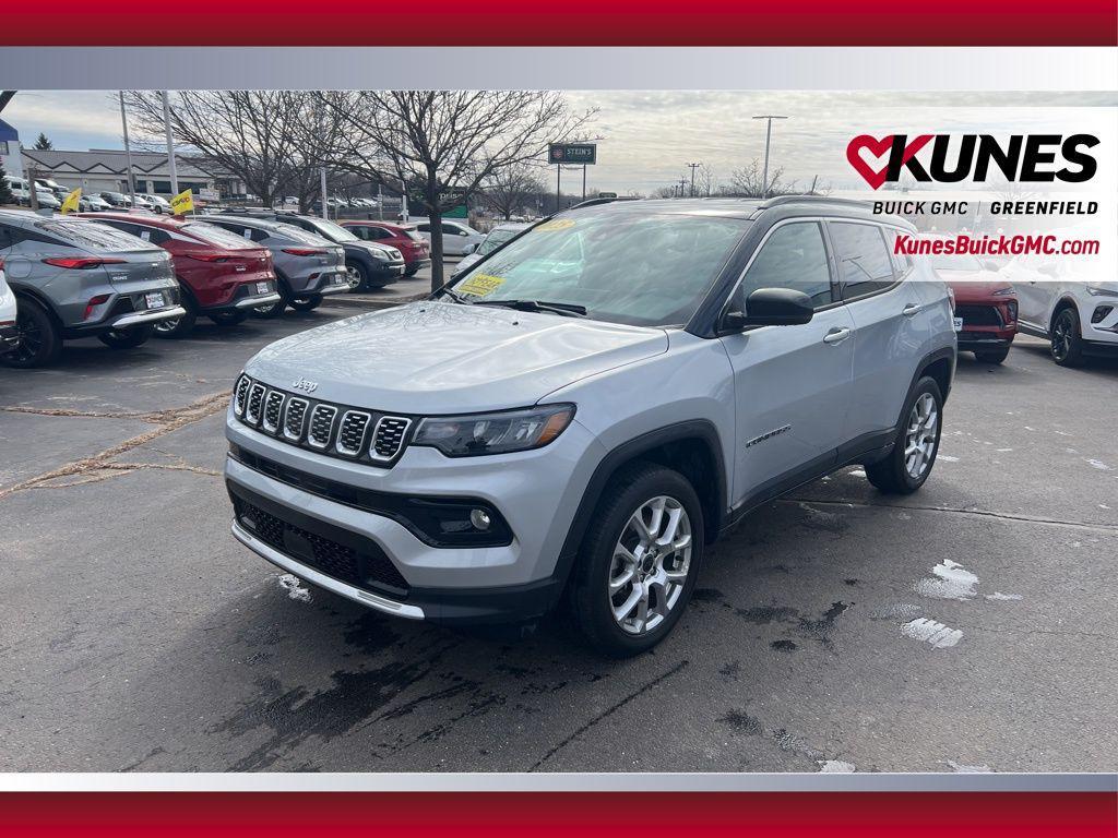 used 2025 Jeep Compass car, priced at $23,536