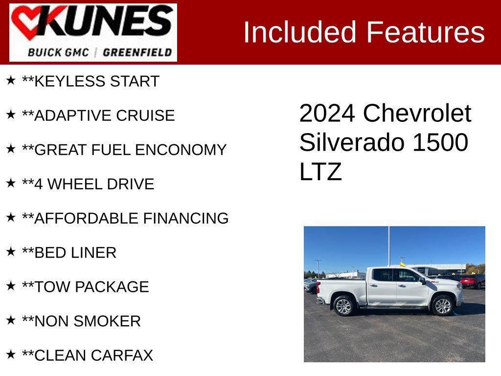 used 2024 Chevrolet Silverado 1500 car, priced at $37,899