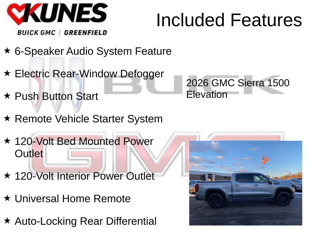 new 2026 GMC Sierra 1500 car, priced at $58,808