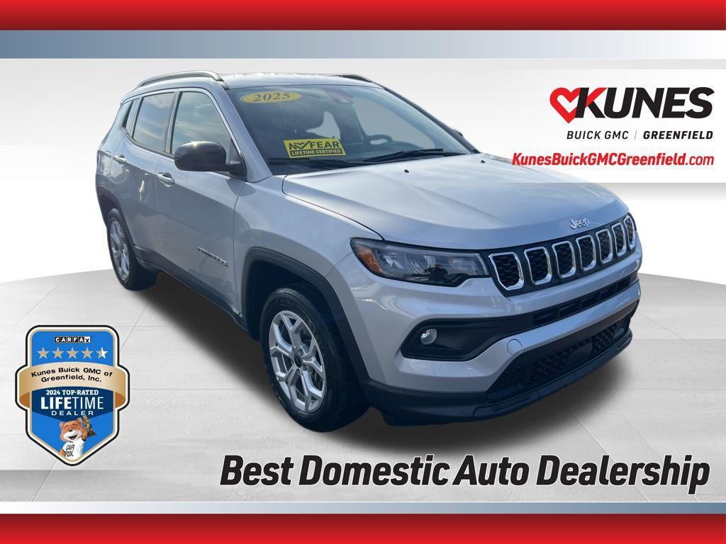 used 2025 Jeep Compass car, priced at $22,979