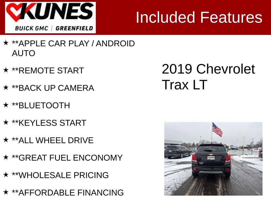used 2019 Chevrolet Trax car, priced at $8,799