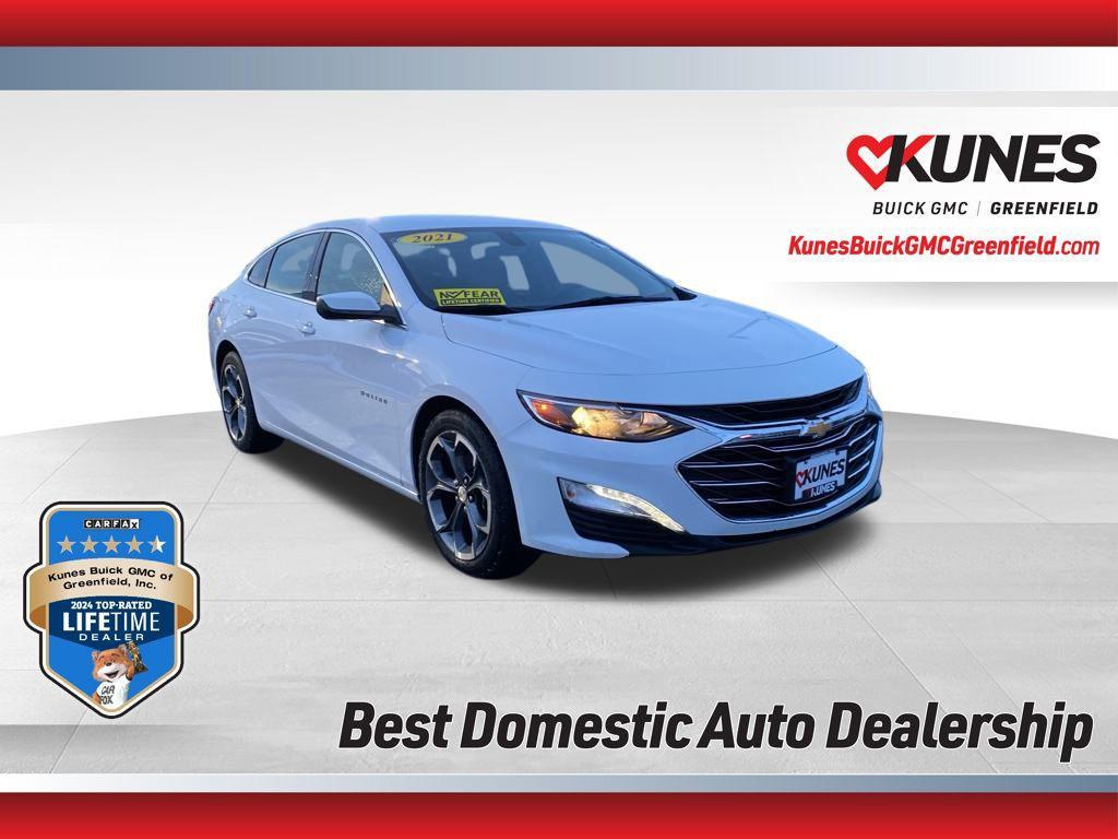 used 2021 Chevrolet Malibu car, priced at $14,799