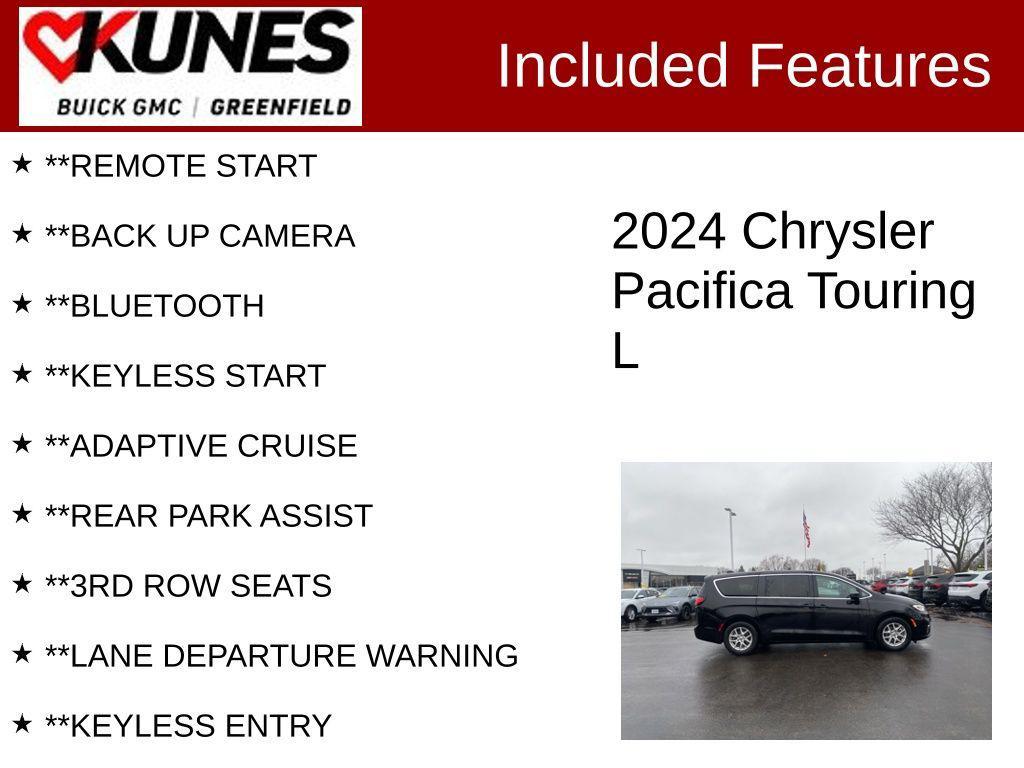 used 2024 Chrysler Pacifica car, priced at $28,799
