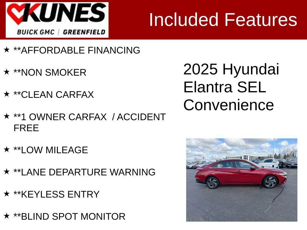 used 2025 Hyundai Elantra car, priced at $20,399