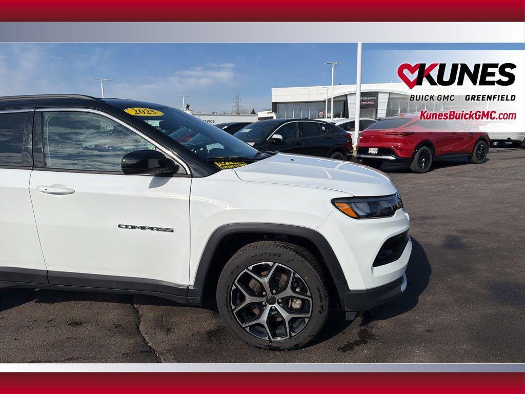 used 2025 Jeep Compass car, priced at $23,995
