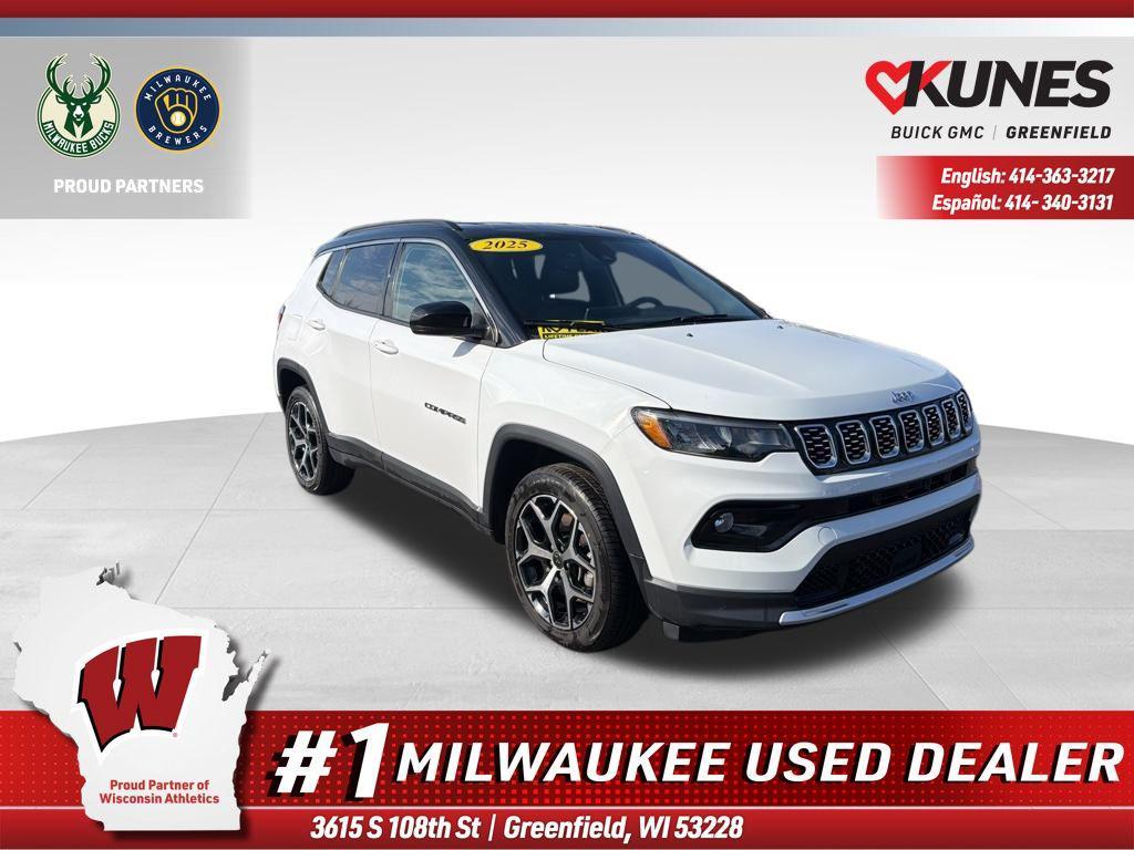 used 2025 Jeep Compass car, priced at $22,399
