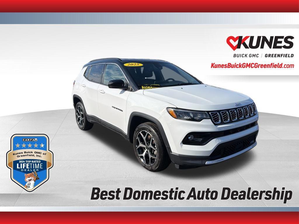 used 2025 Jeep Compass car, priced at $23,995