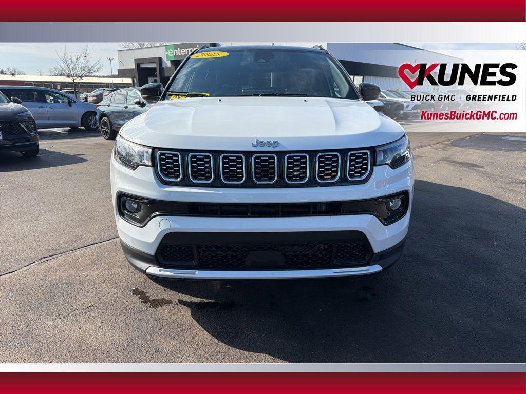 used 2025 Jeep Compass car, priced at $23,995