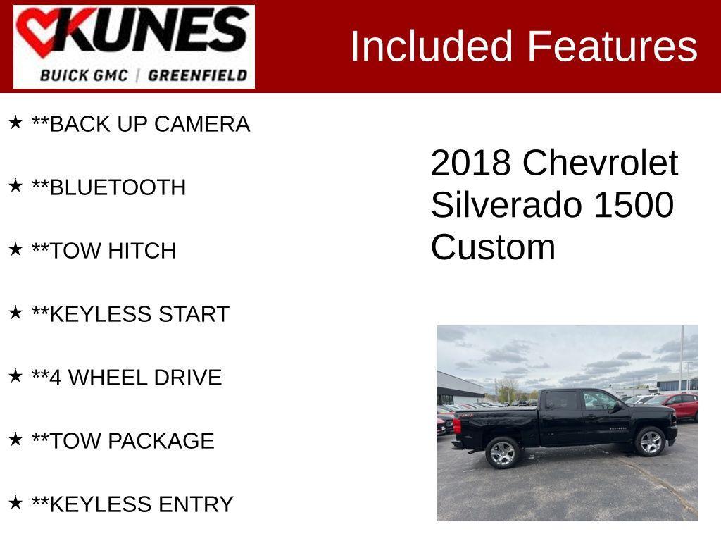 used 2018 Chevrolet Silverado 1500 car, priced at $25,995
