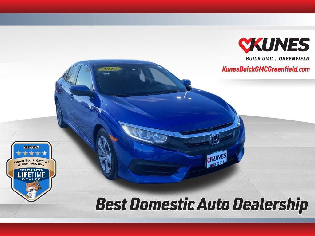 used 2017 Honda Civic car, priced at $13,599