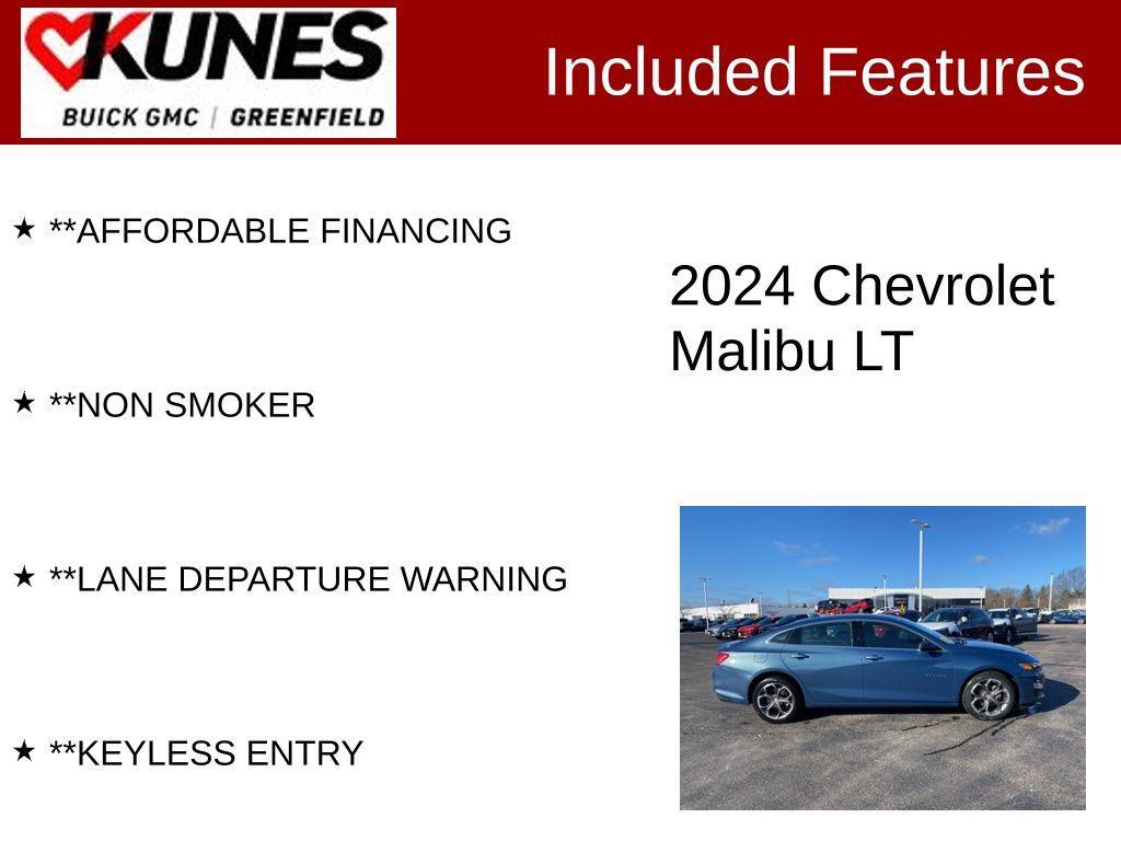 used 2024 Chevrolet Malibu car, priced at $18,995
