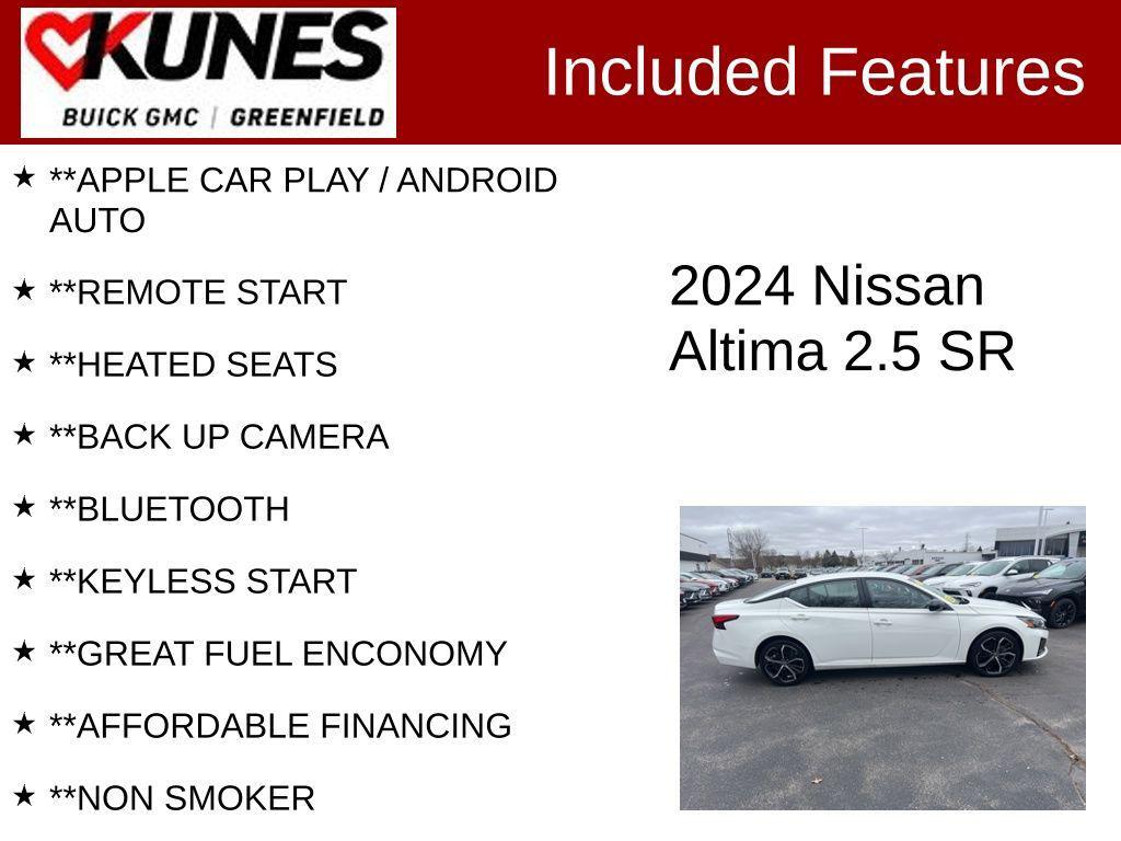 used 2024 Nissan Altima car, priced at $18,995
