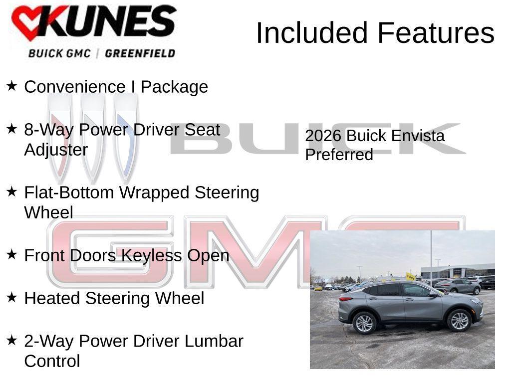 new 2026 Buick Envista car, priced at $26,893