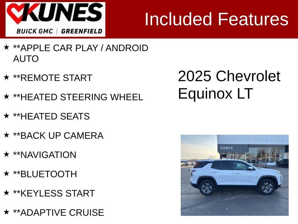 used 2025 Chevrolet Equinox car, priced at $25,799