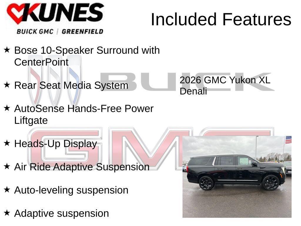 new 2026 GMC Yukon XL car, priced at $102,840