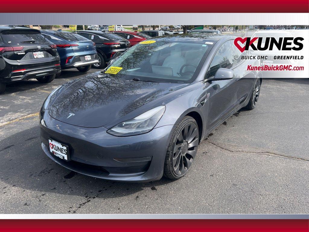 used 2021 Tesla Model 3 car, priced at $27,599