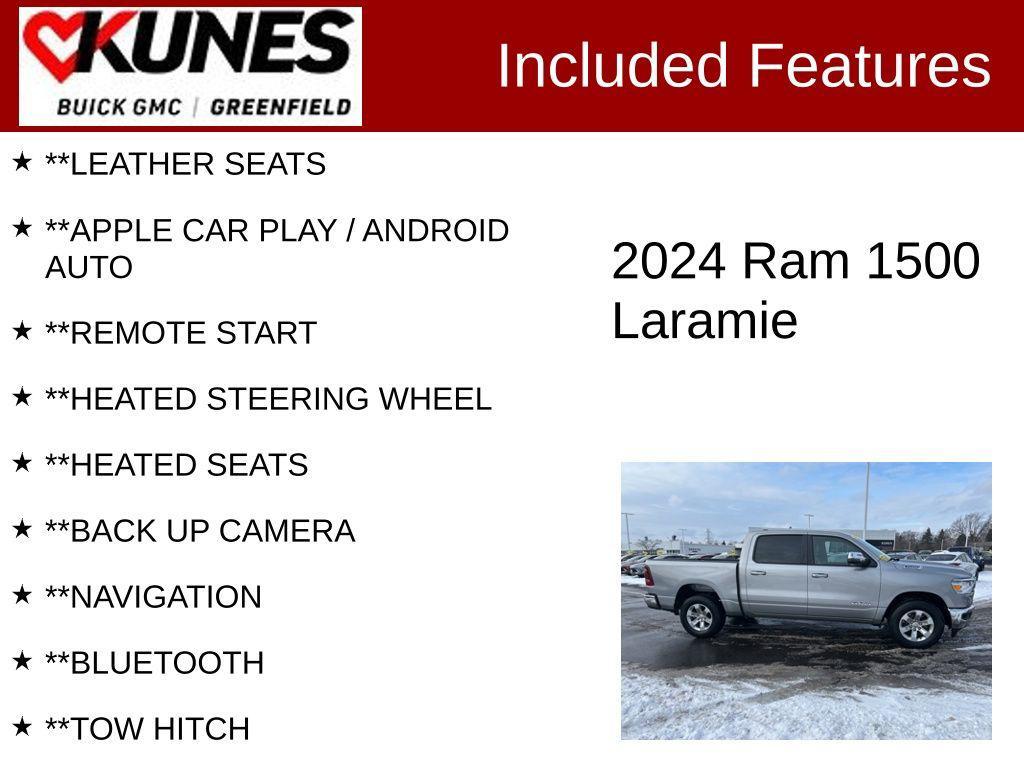 used 2024 Ram 1500 car, priced at $36,499