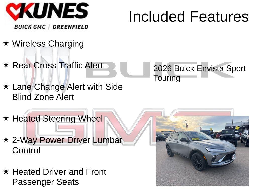 new 2026 Buick Envista car, priced at $28,742