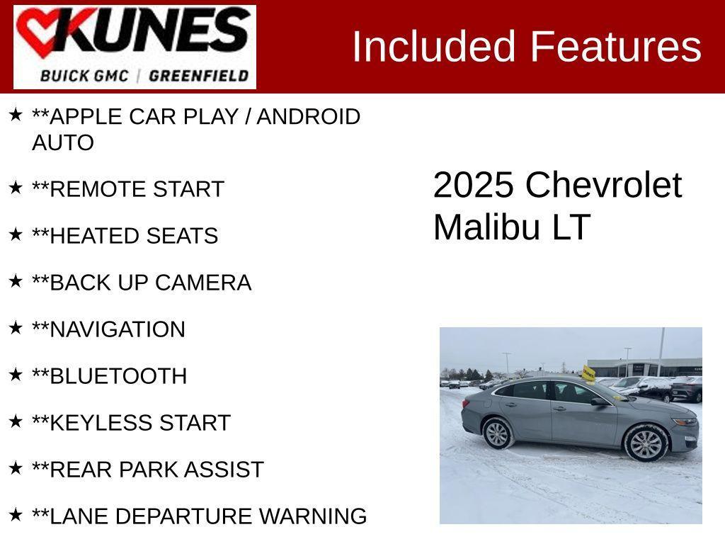 used 2025 Chevrolet Malibu car, priced at $19,997