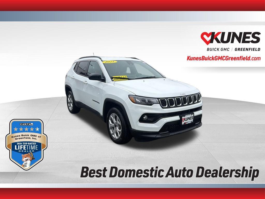 used 2025 Jeep Compass car, priced at $21,995