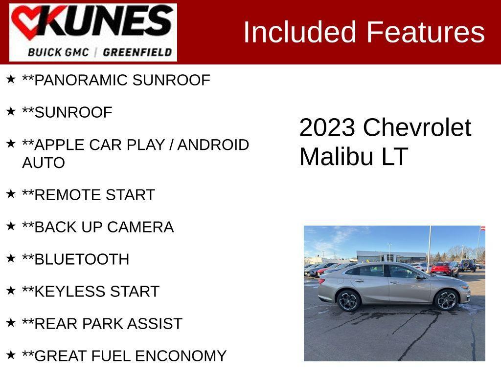 used 2023 Chevrolet Malibu car, priced at $15,995