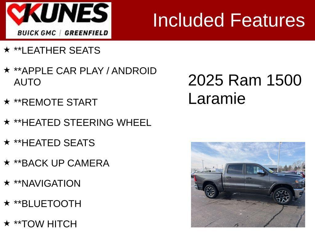 used 2025 Ram 1500 car, priced at $46,799