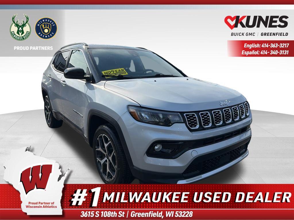 used 2025 Jeep Compass car, priced at $23,599