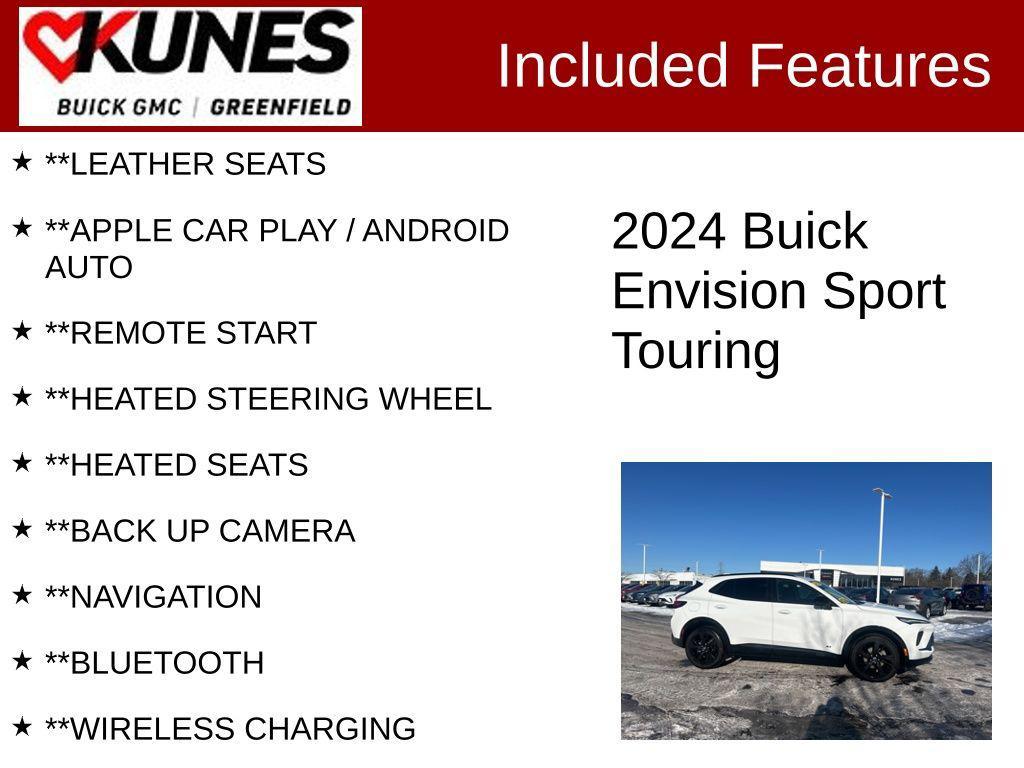 used 2024 Buick Envision car, priced at $29,799