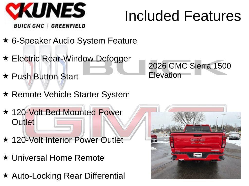 new 2026 GMC Sierra 1500 car, priced at $56,857