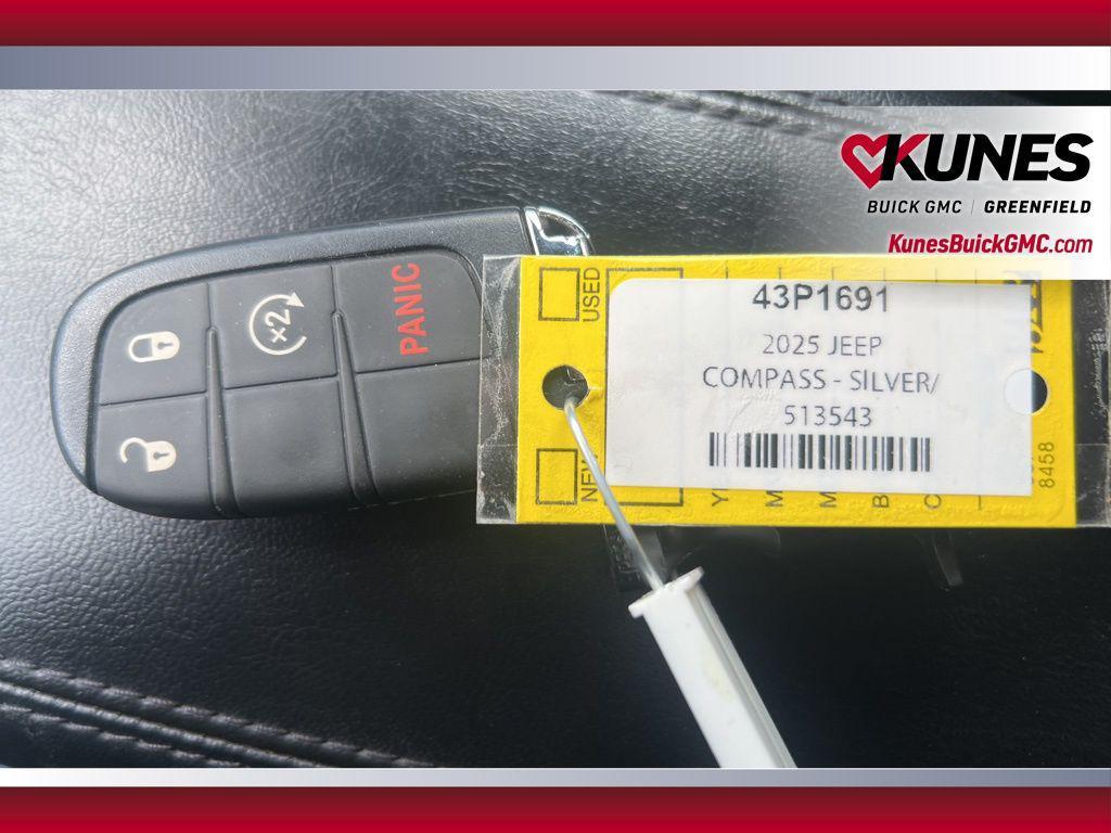 used 2025 Jeep Compass car, priced at $24,803