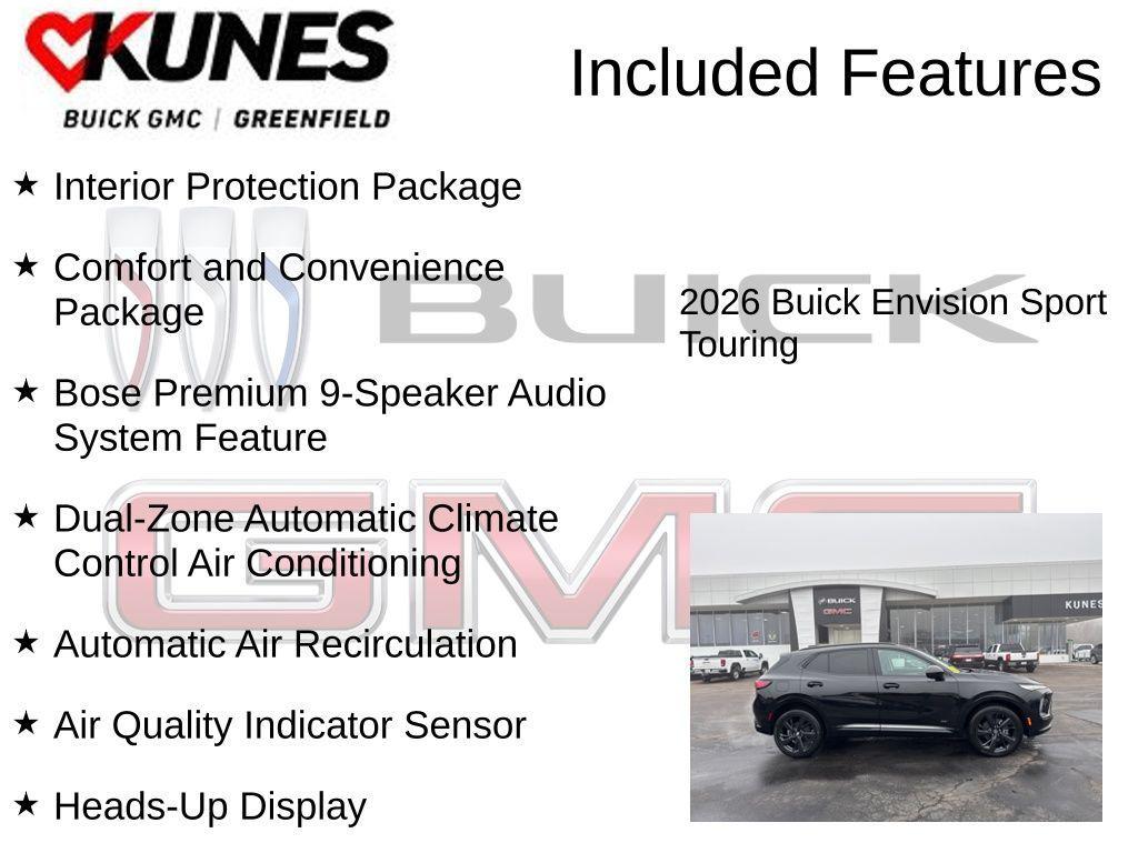 new 2026 Buick Envision car, priced at $46,829