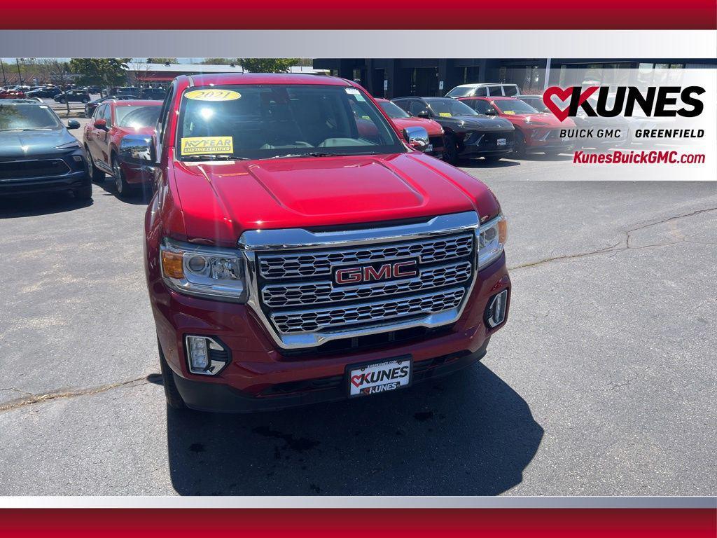 used 2021 GMC Canyon car, priced at $34,036