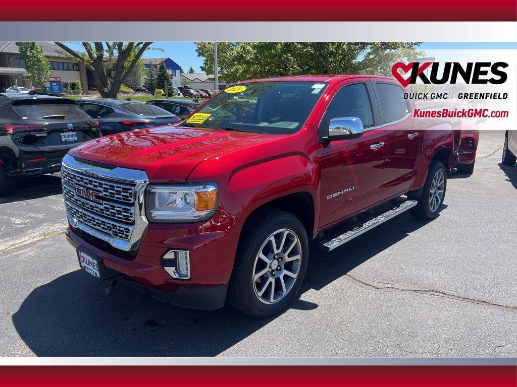 used 2021 GMC Canyon car, priced at $34,036