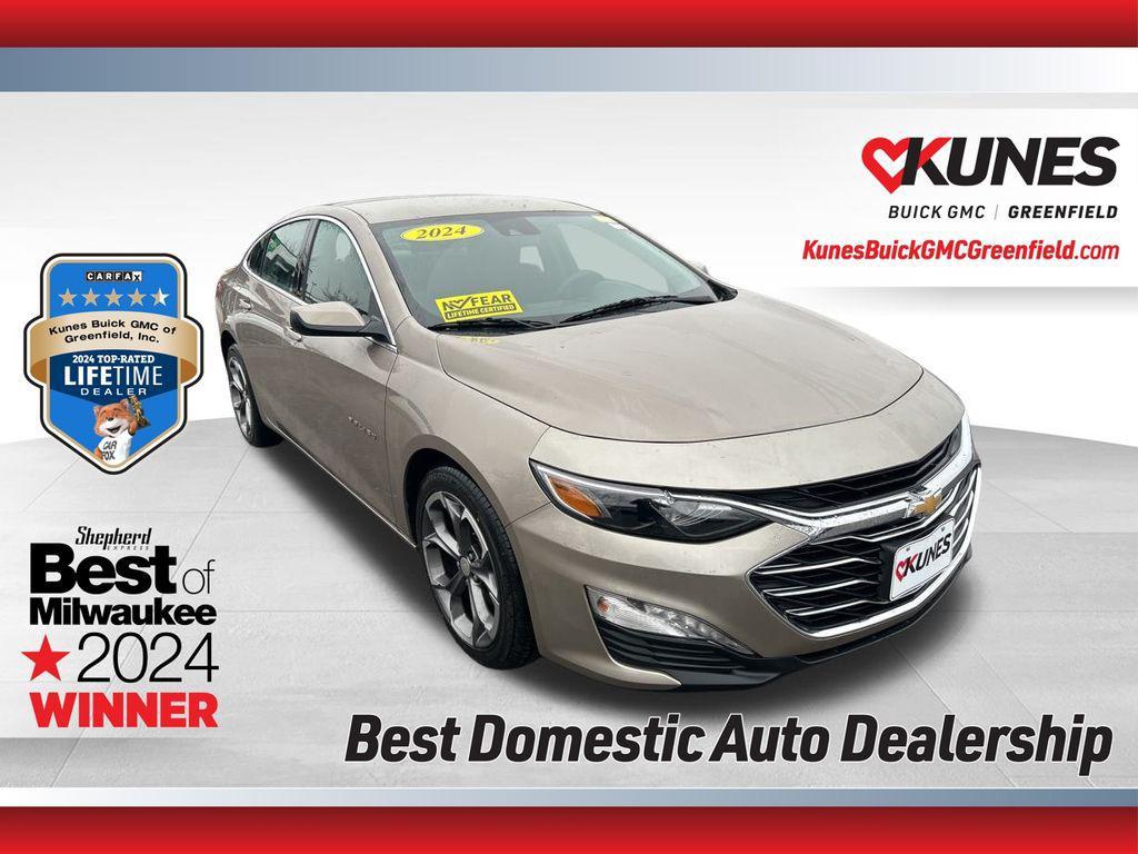 used 2024 Chevrolet Malibu car, priced at $18,399