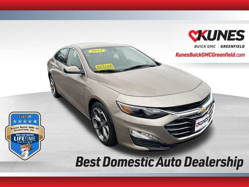 used 2024 Chevrolet Malibu car, priced at $17,599