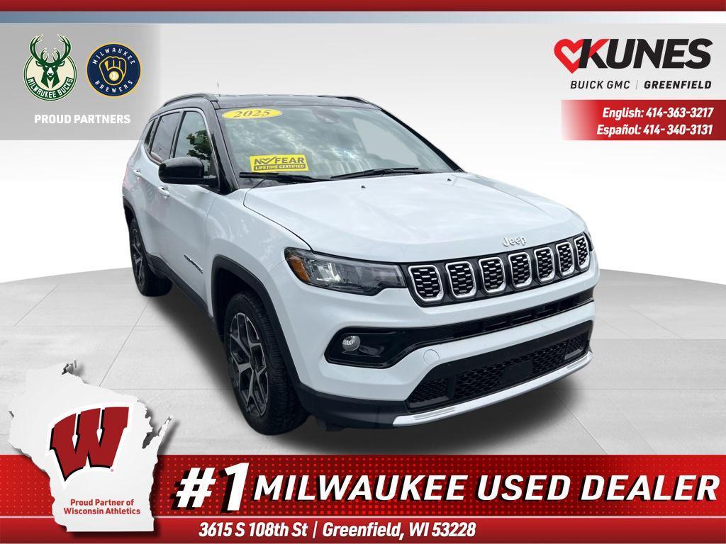 used 2025 Jeep Compass car, priced at $25,236
