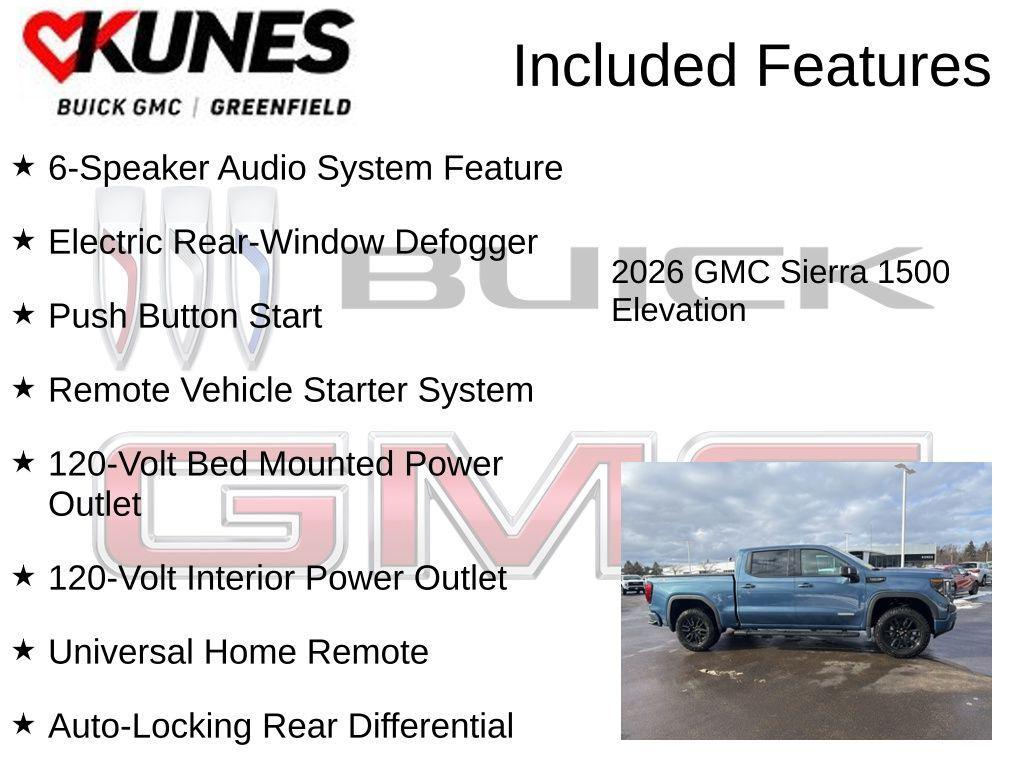 new 2026 GMC Sierra 1500 car, priced at $58,808