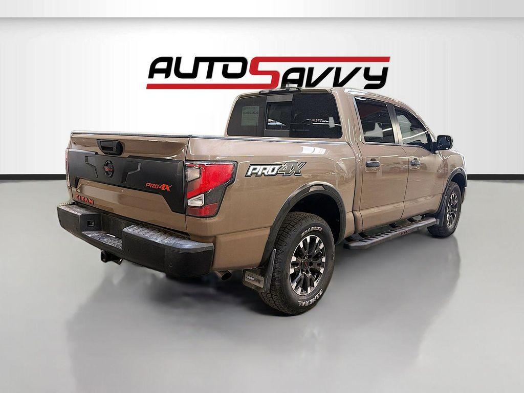 used 2022 Nissan Titan car, priced at $33,600